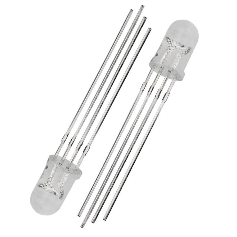 Amazon.com: Envistia 5MM 4pin Common Anode Diffused RGB Tri-Color